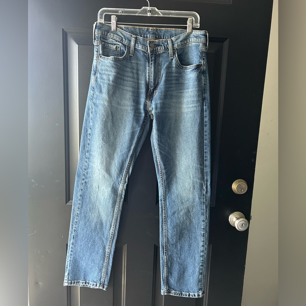 Levi's 513 Men Straight Blue Jeans 30 x 30